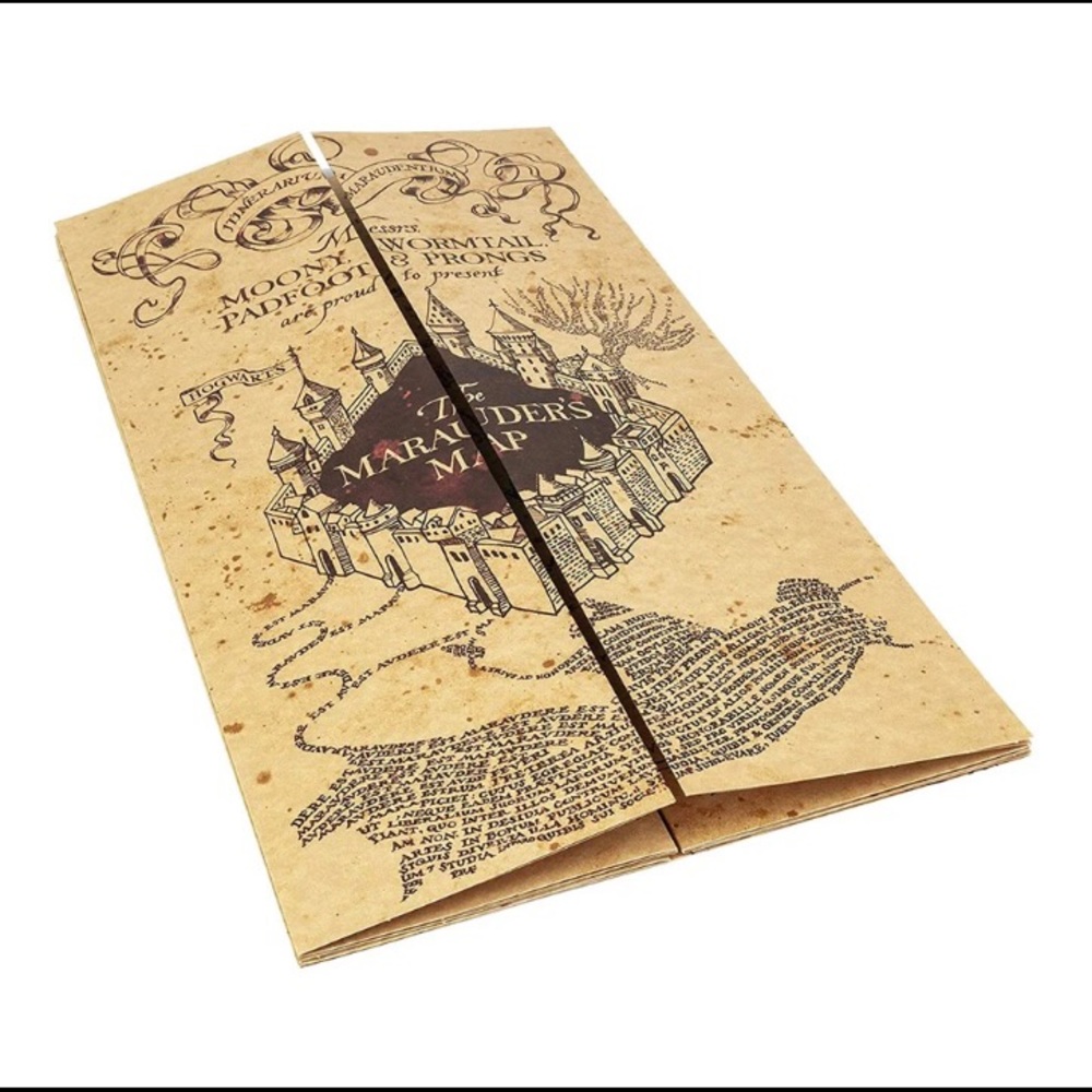Harry Potter Marauders Map Collectible